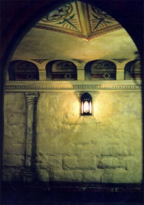 Corridor, painted detail